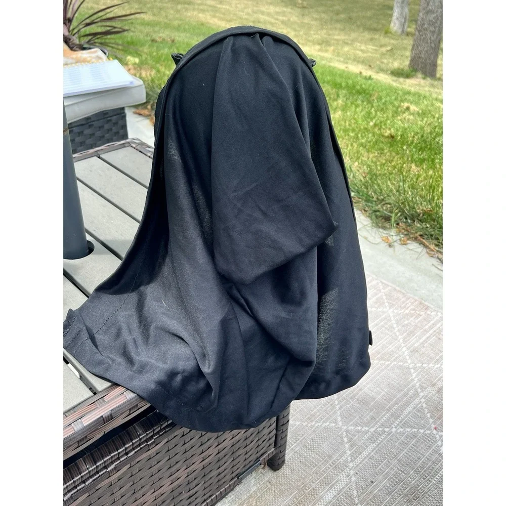 Paper Magic Corp Raging Reaper Mask Halloween Costume Vtg 2003 Adult Zombie Hood